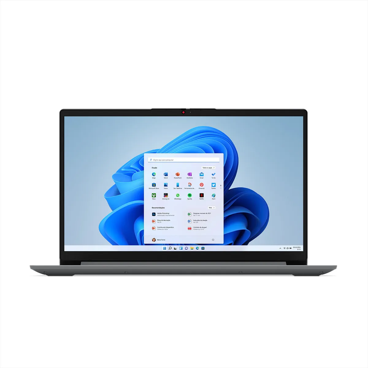 Notebook Lenovo Ideapad 1 15iru7 Intel Core i3-1315u 8gb 256gb Ssd Windows 11 15.6 - 83qj0001bo Cloud Grey